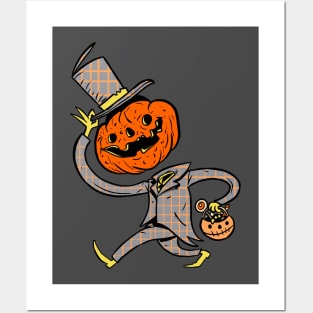 Good Day Mr. Pumpkin Head! - Halloween Posters and Art